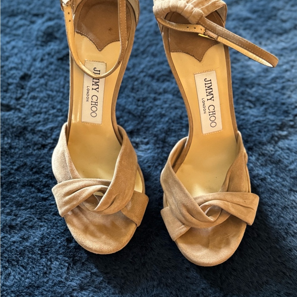 Jimmy Choo Tan Women's Shoes